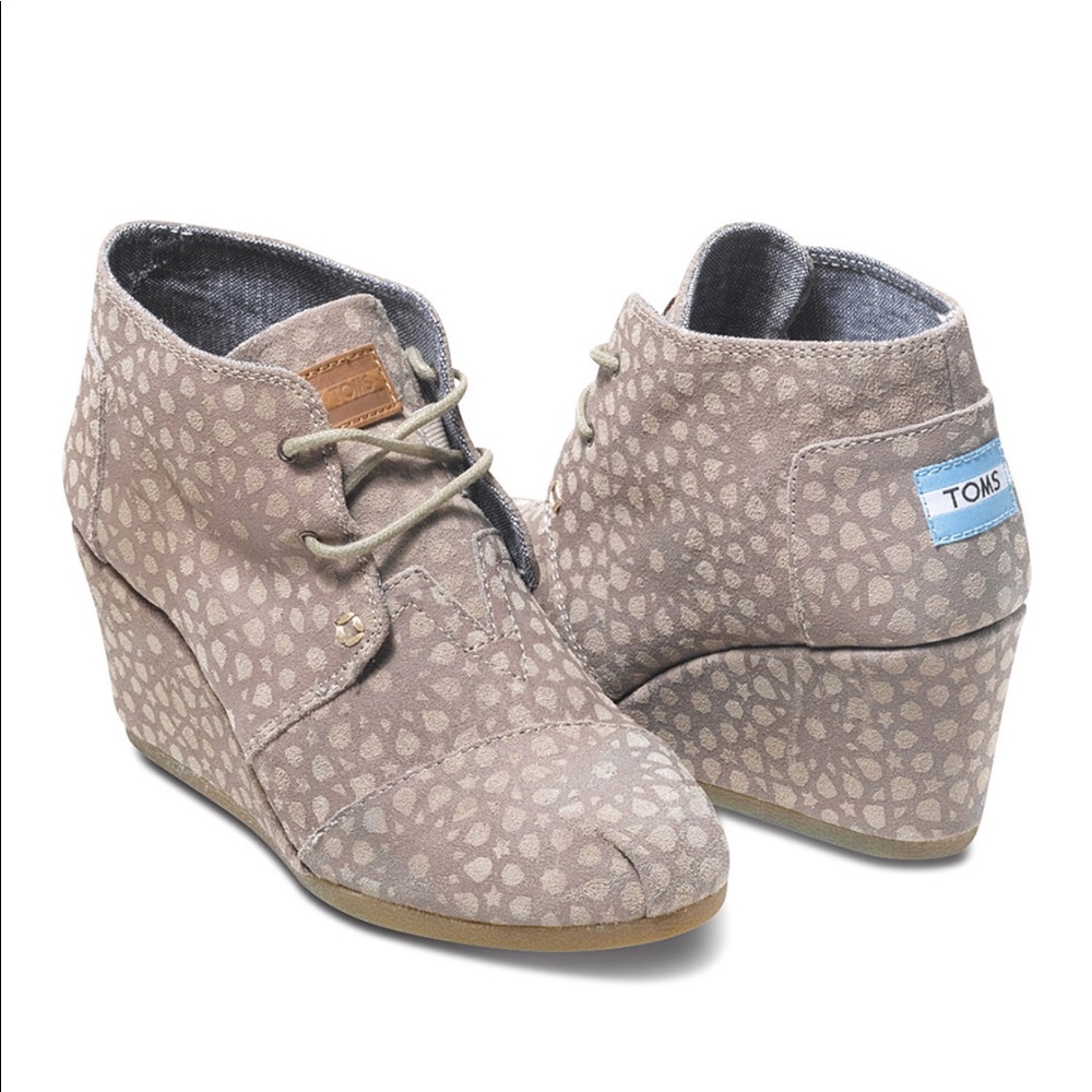 Toms Moroccan Desert Wedges